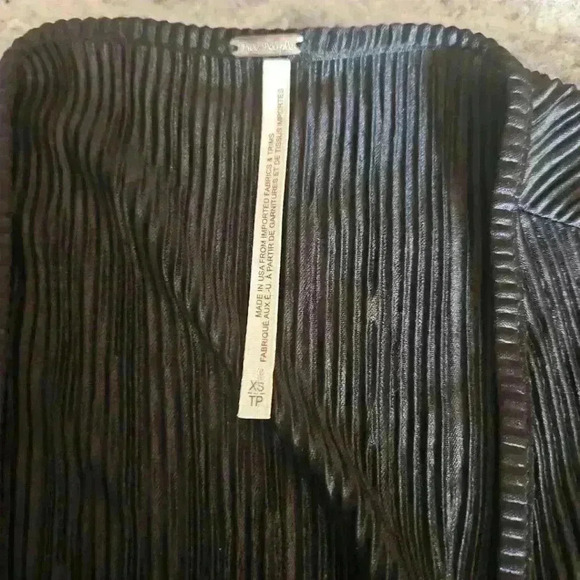 Free People Womens Black Ribbed Flare Leg Jumpsuit XS - Picture 8 of 11